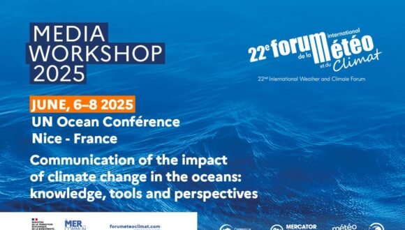 El océano también se comunica Media Workshop 2025 | Niza, 6–8 junio “Ocean & Climate Change” | EU Digital Ocean Pavilion